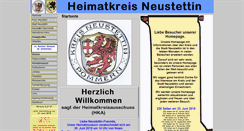 Desktop Screenshot of neustettin.de